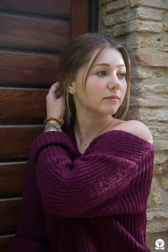 shooting portrait dans les rues du Suquet à Cannes